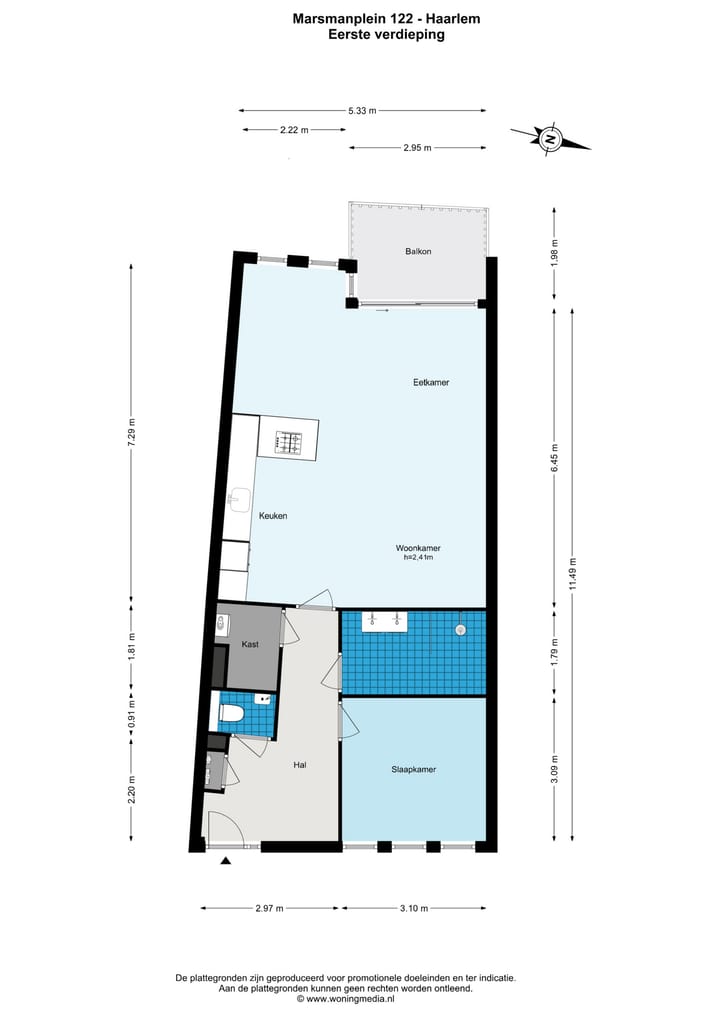 Foto 33 van Marsmanplein 122