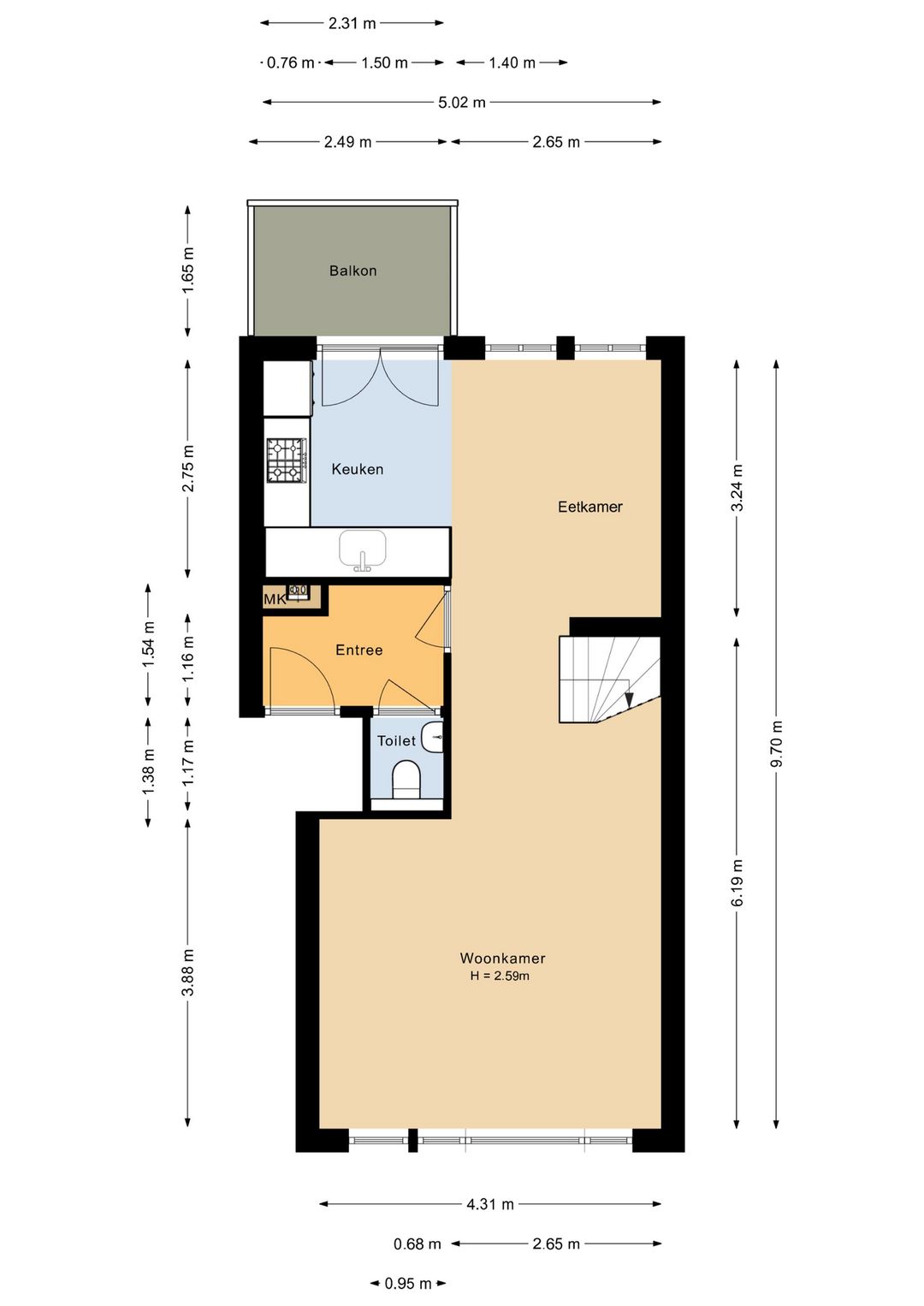 Foto 37 van Burgwal 33