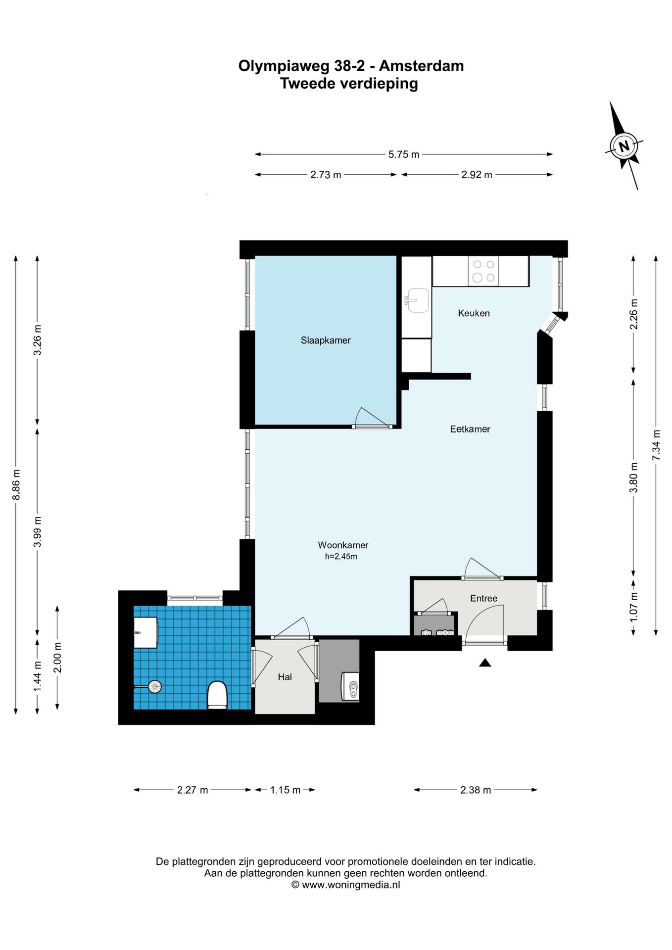 Foto 4 van Olympiaweg 38-2