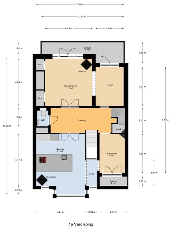 Foto 13 van Kattensingel 80-A