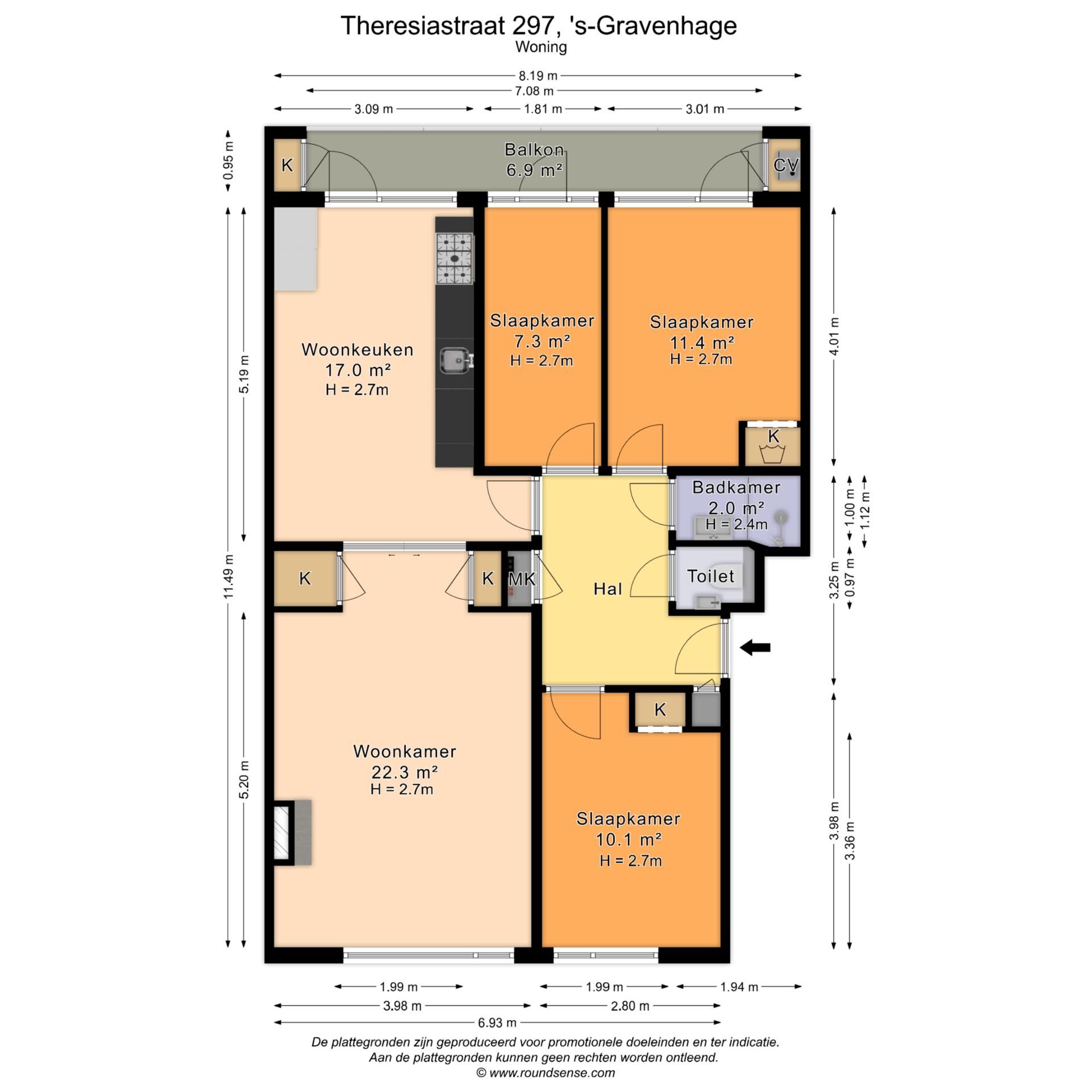 Photo 33 of Theresiastraat 297