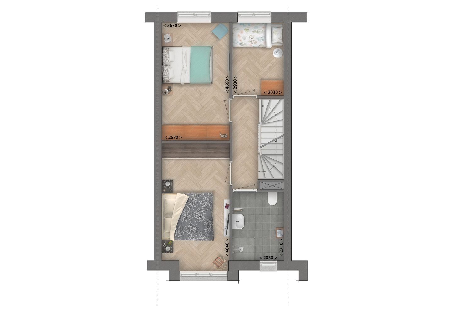 Foto 5 van Stadswoning (Bouwnr. 25)