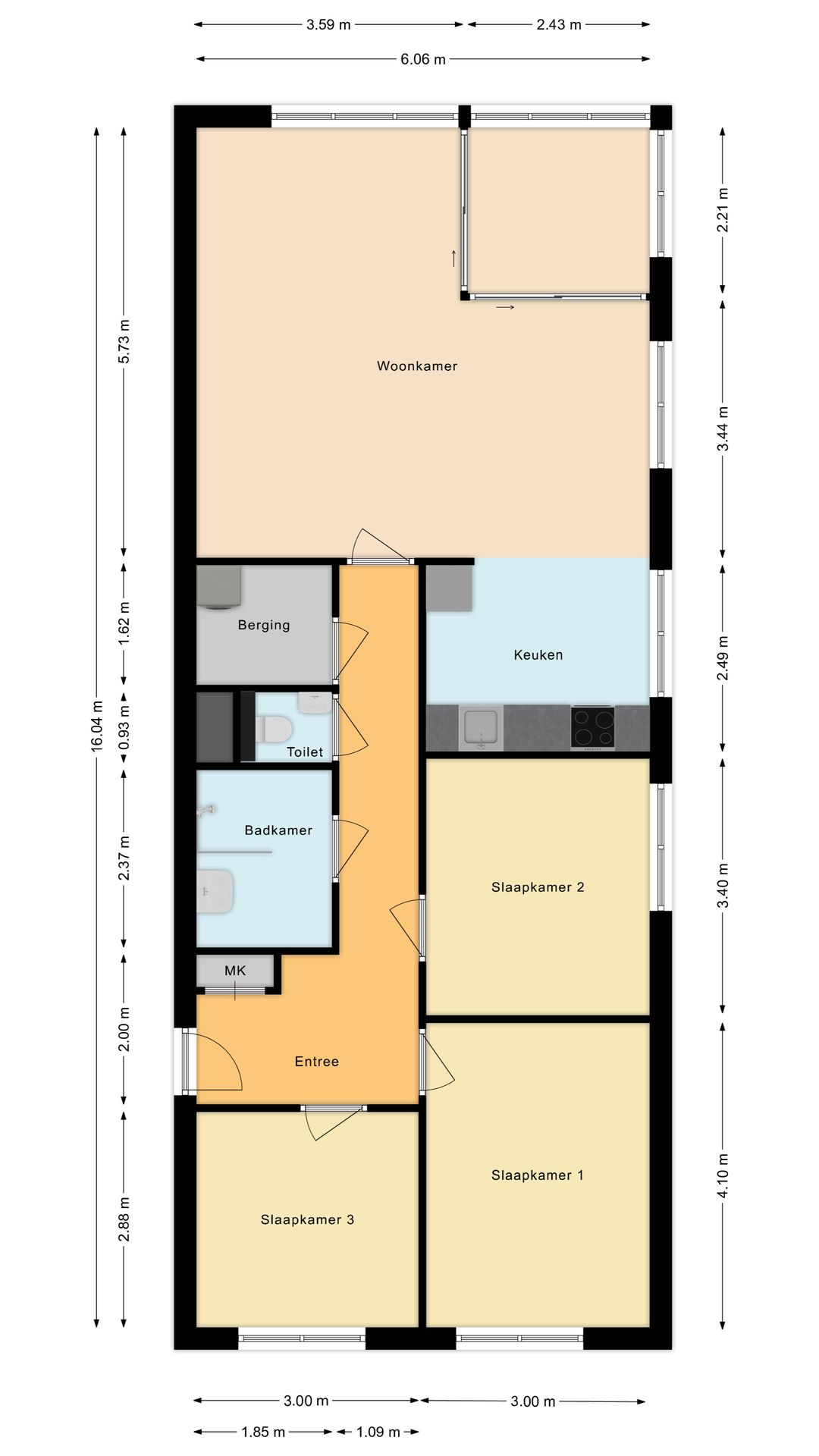 Foto 17 van Efua Sutherlandstraat 39
