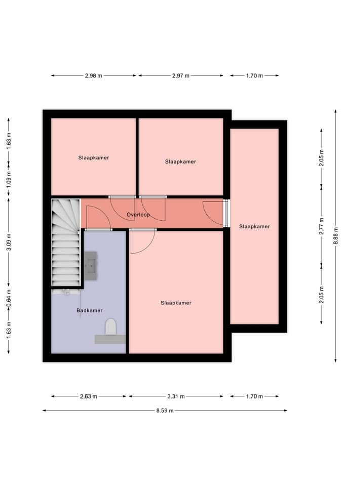 Foto 33 van Houtstraat 56-E