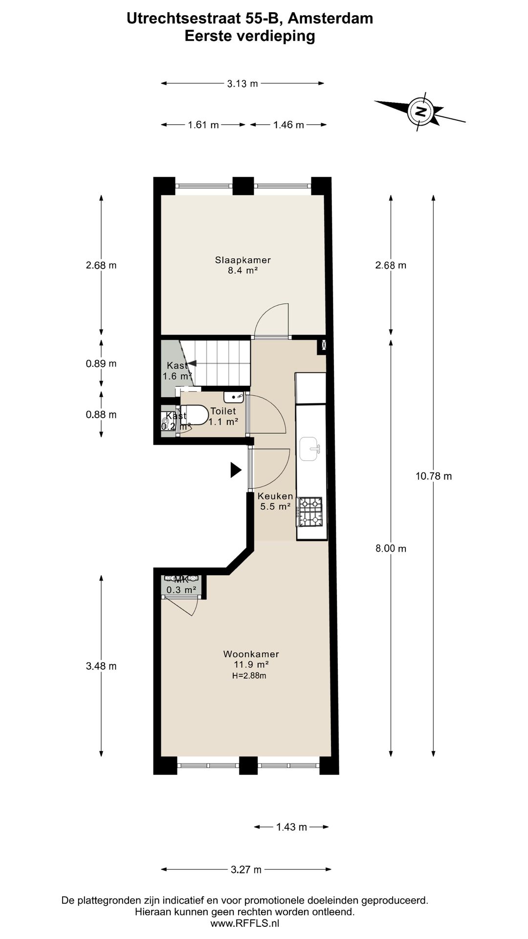 Foto 23 van Utrechtsestraat 55-B