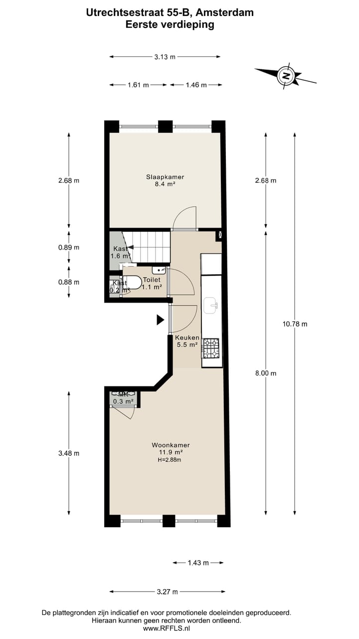Foto 23 van Utrechtsestraat 55-B