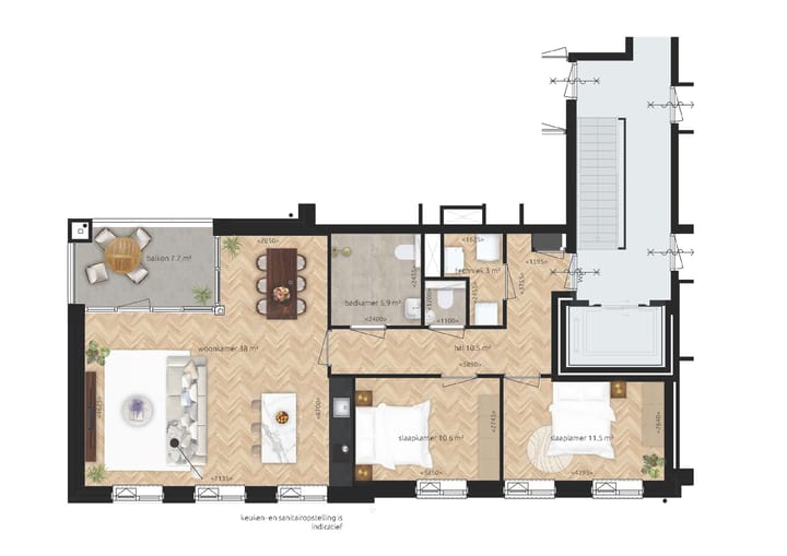 Photo 2 of Appartement (Bouwnr. 4)