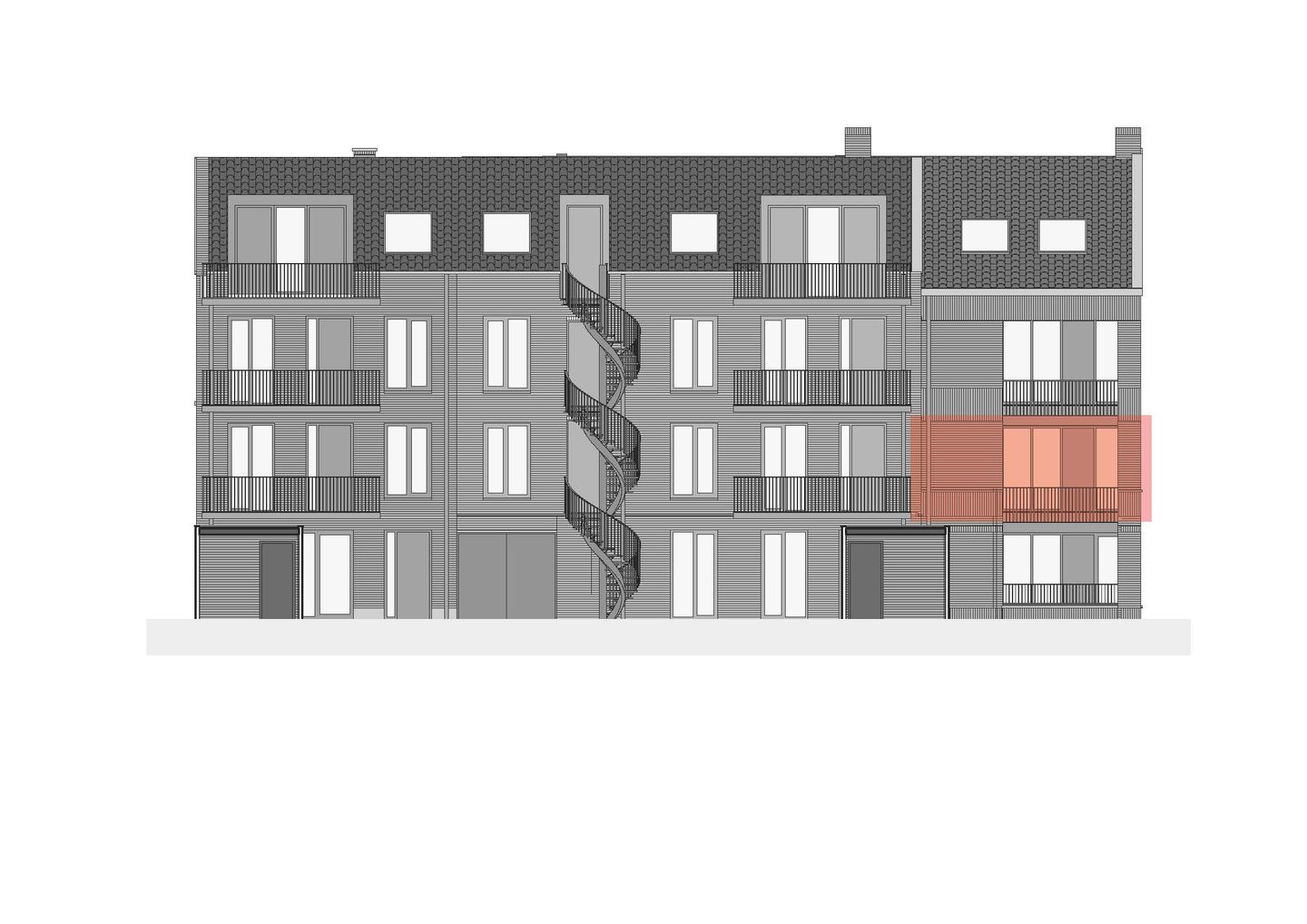 Foto 4 van Appartement (Bouwnr. 4)