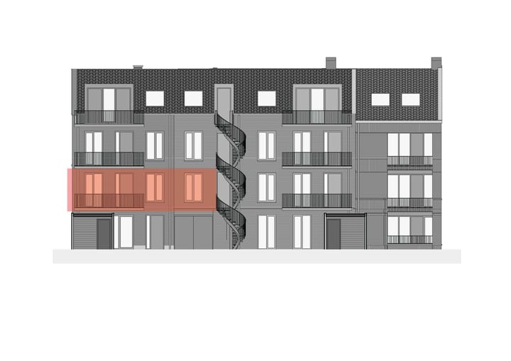 Foto 5 van Appartement (Bouwnr. 6)