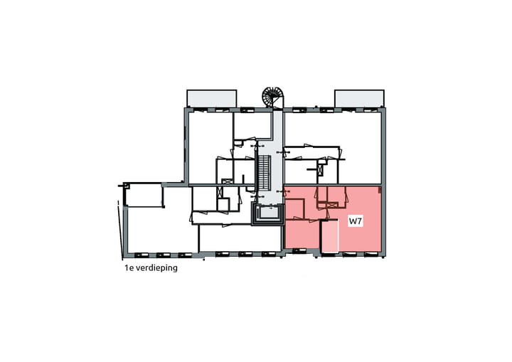 Foto 7 van Appartement (Bouwnr. 7)