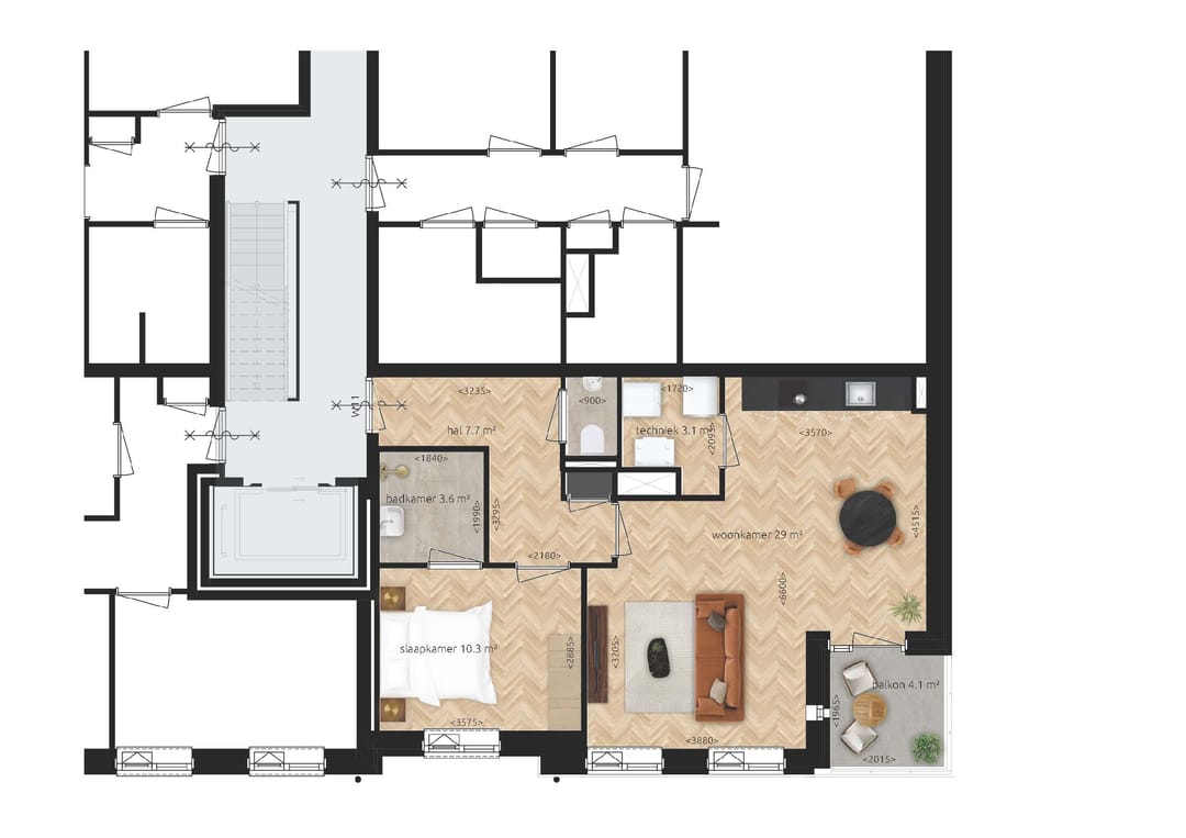 Photo 2 of Appartement (Bouwnr. 11)