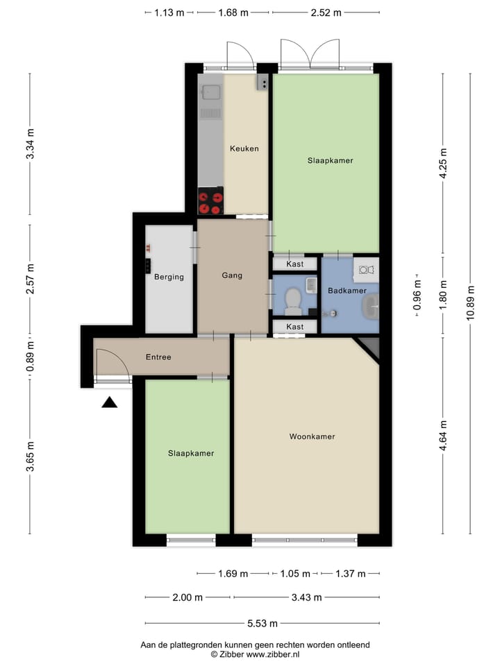 Foto 24 van Stuyvesantstraat 52-H