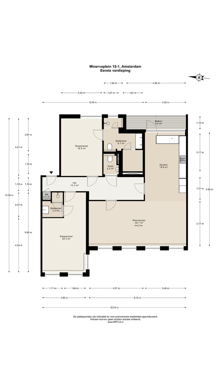 Foto 27 van Minervaplein 15-1