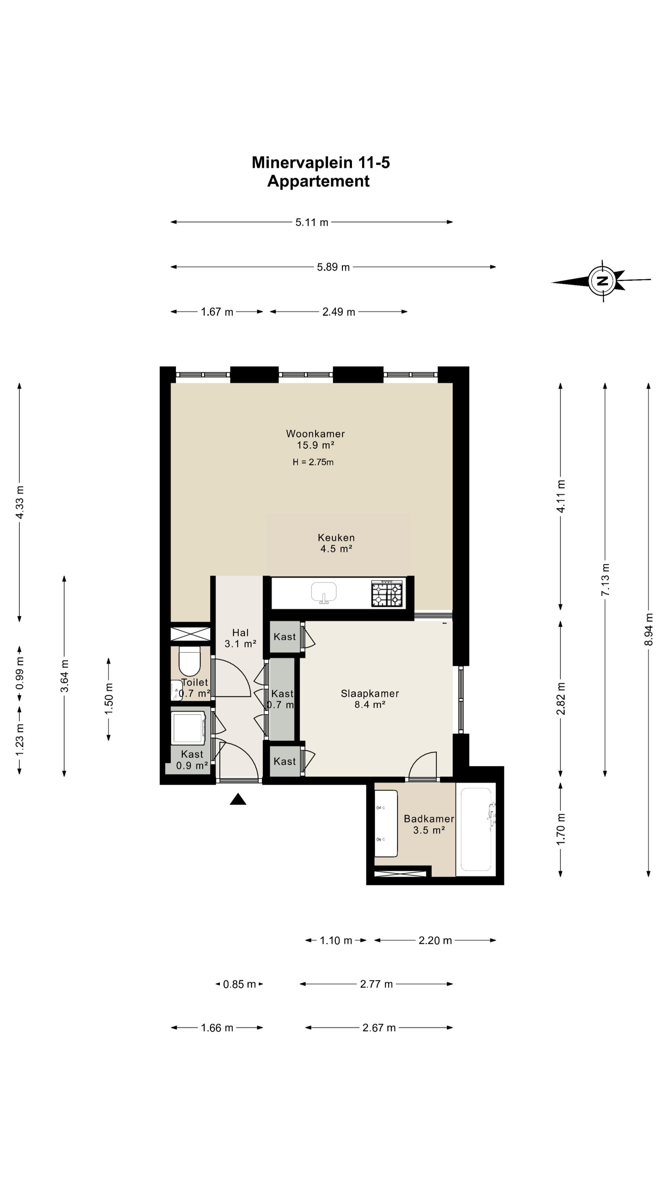 Foto 18 van Minervaplein 11-5