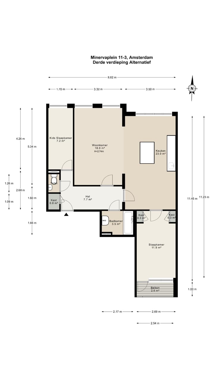 Foto 29 van Minervaplein 11-3
