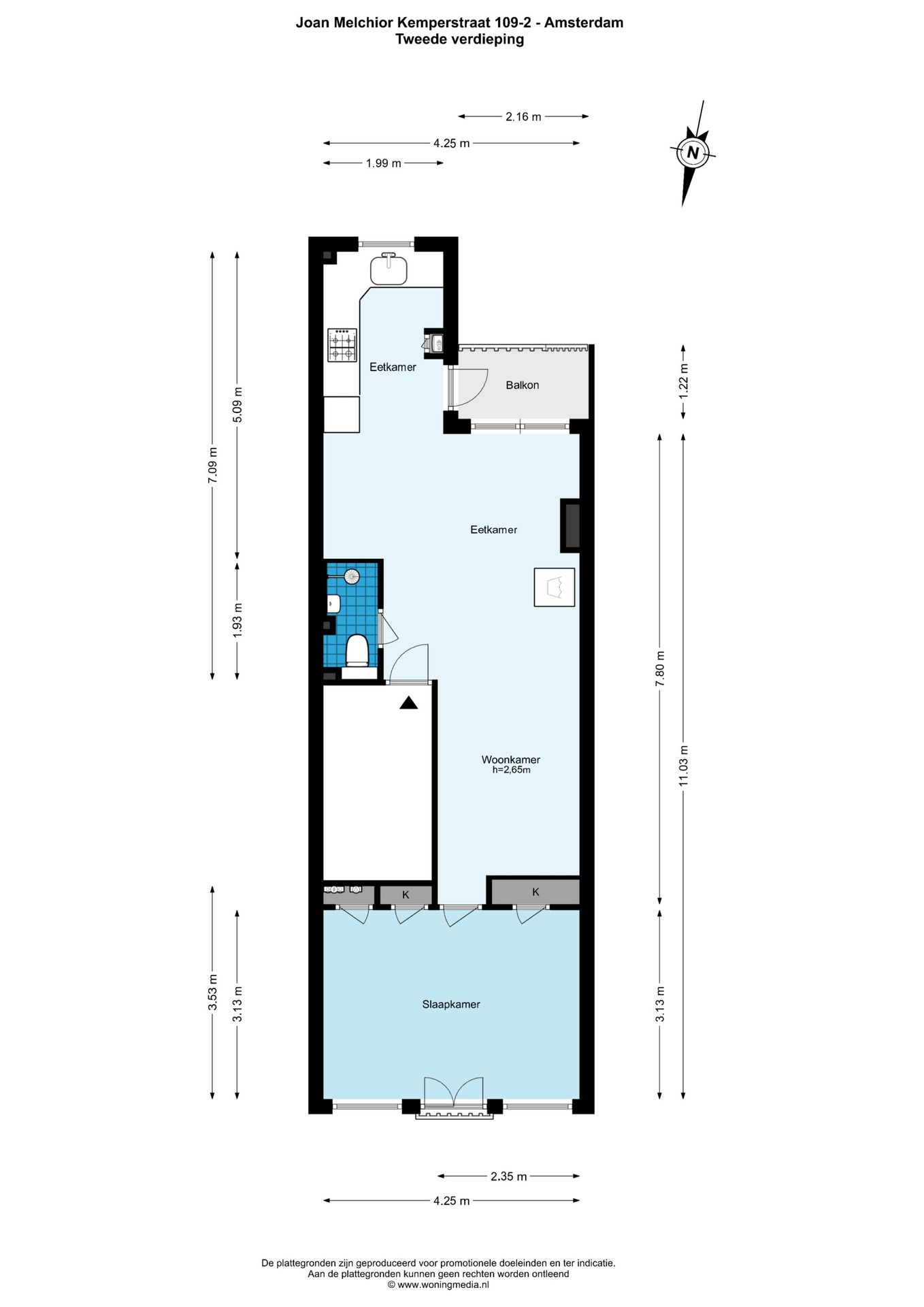 Photo 30 of Joan Melchior Kemperstraat 109-2