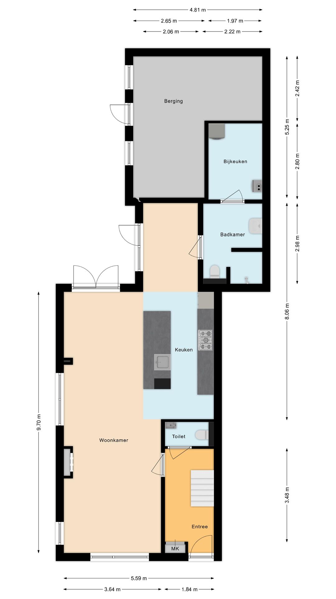 Foto 56 van Kannewielseweg 14-C