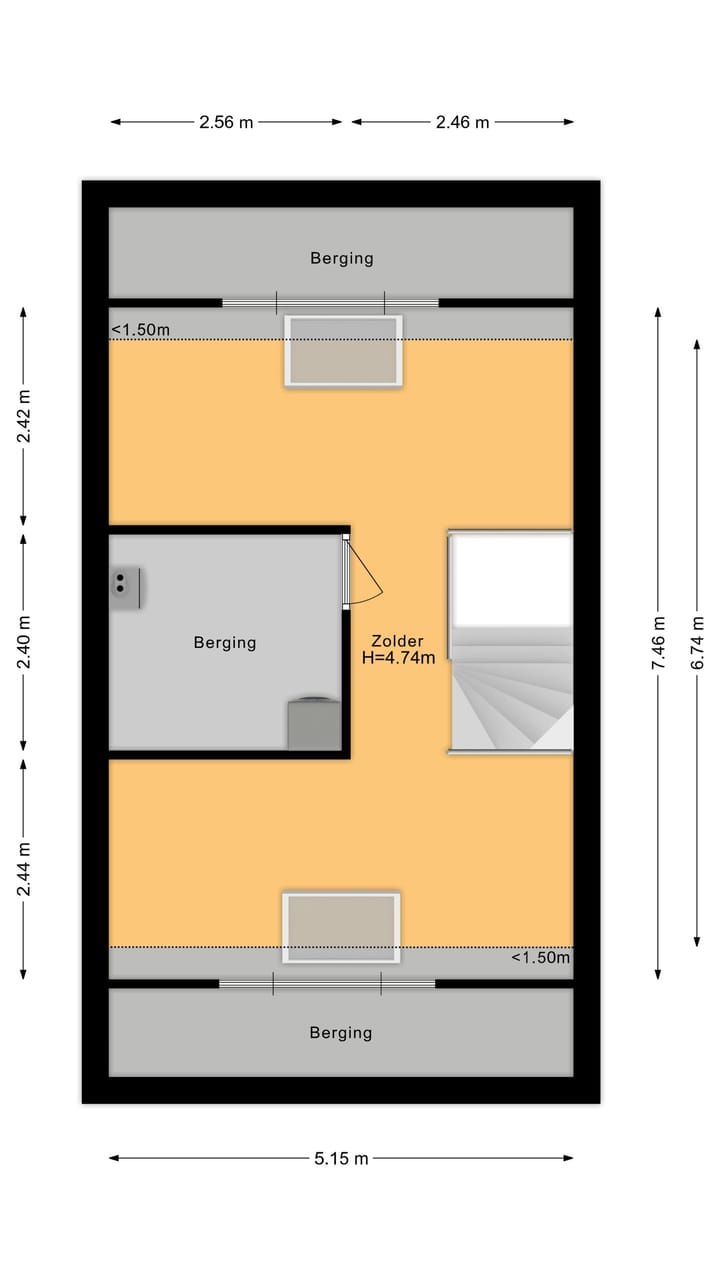 Foto 48 van Warmoldstraat 75-B