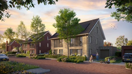 Foto van Tweekapper Type O 2-onder-1-kapwoning