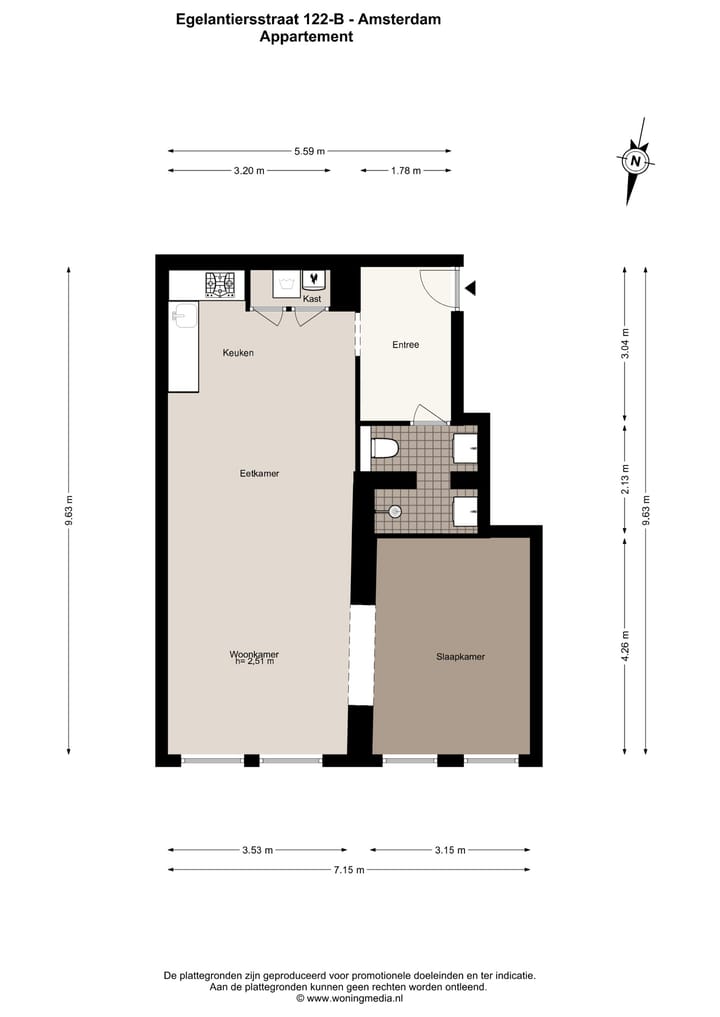 Foto 21 van Egelantiersstraat 122-B