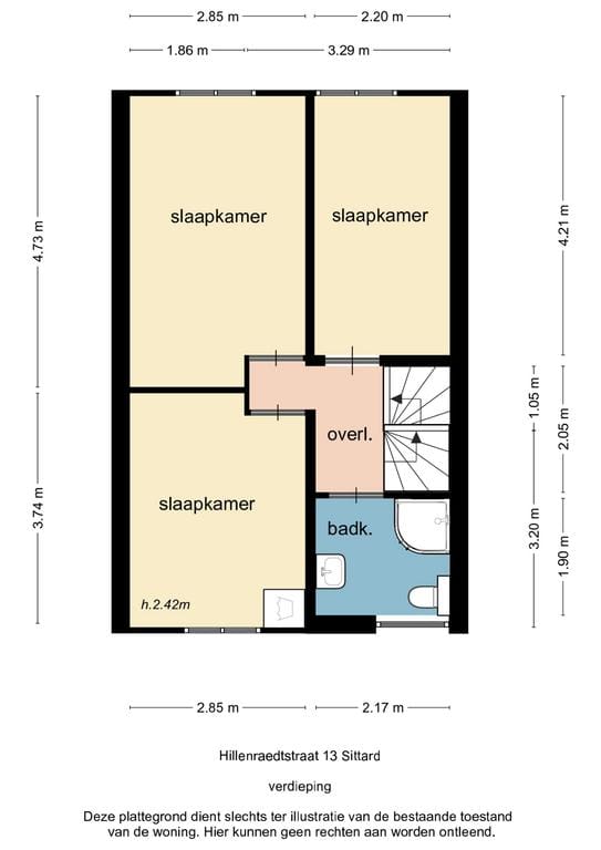 Foto 30 van Hillenraedtstraat 13