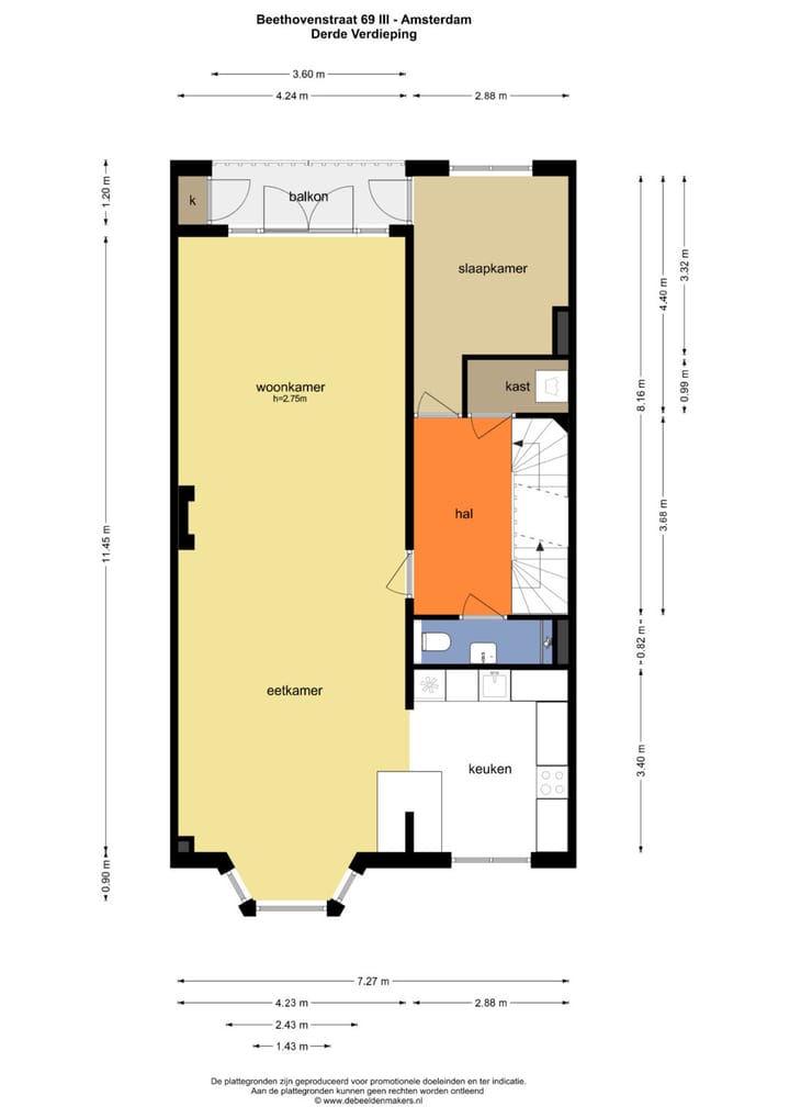 Foto 34 van Beethovenstraat 69-3