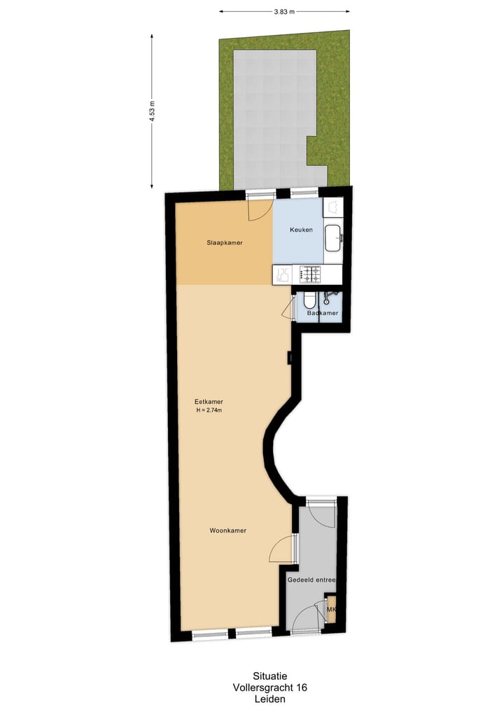 Foto 22 van Vollersgracht 16