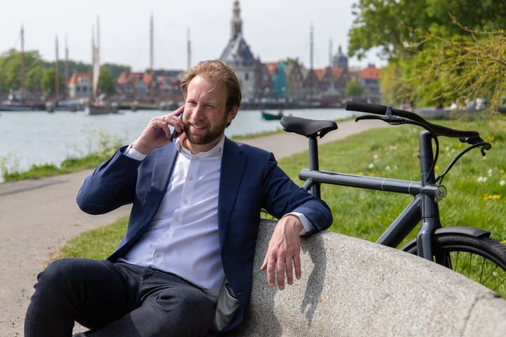 Een promotiefoto voor op kantoor