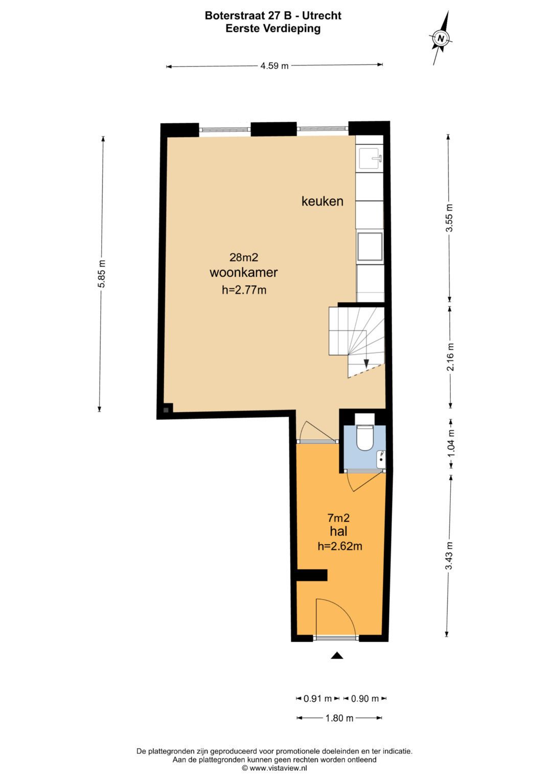 Foto 42 van Boterstraat 27-B