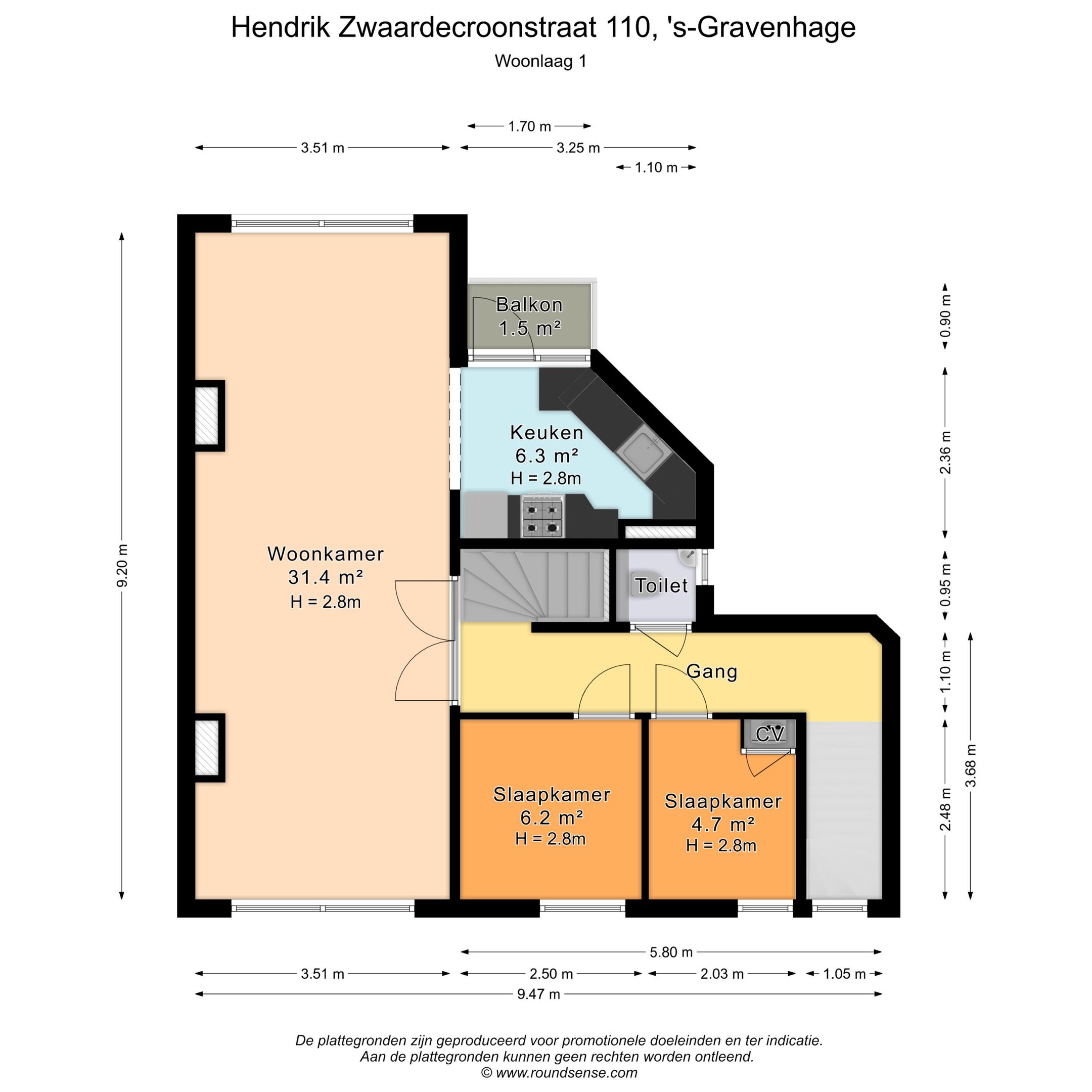 Foto 39 van Hendrik Zwaardecroonstraat 110