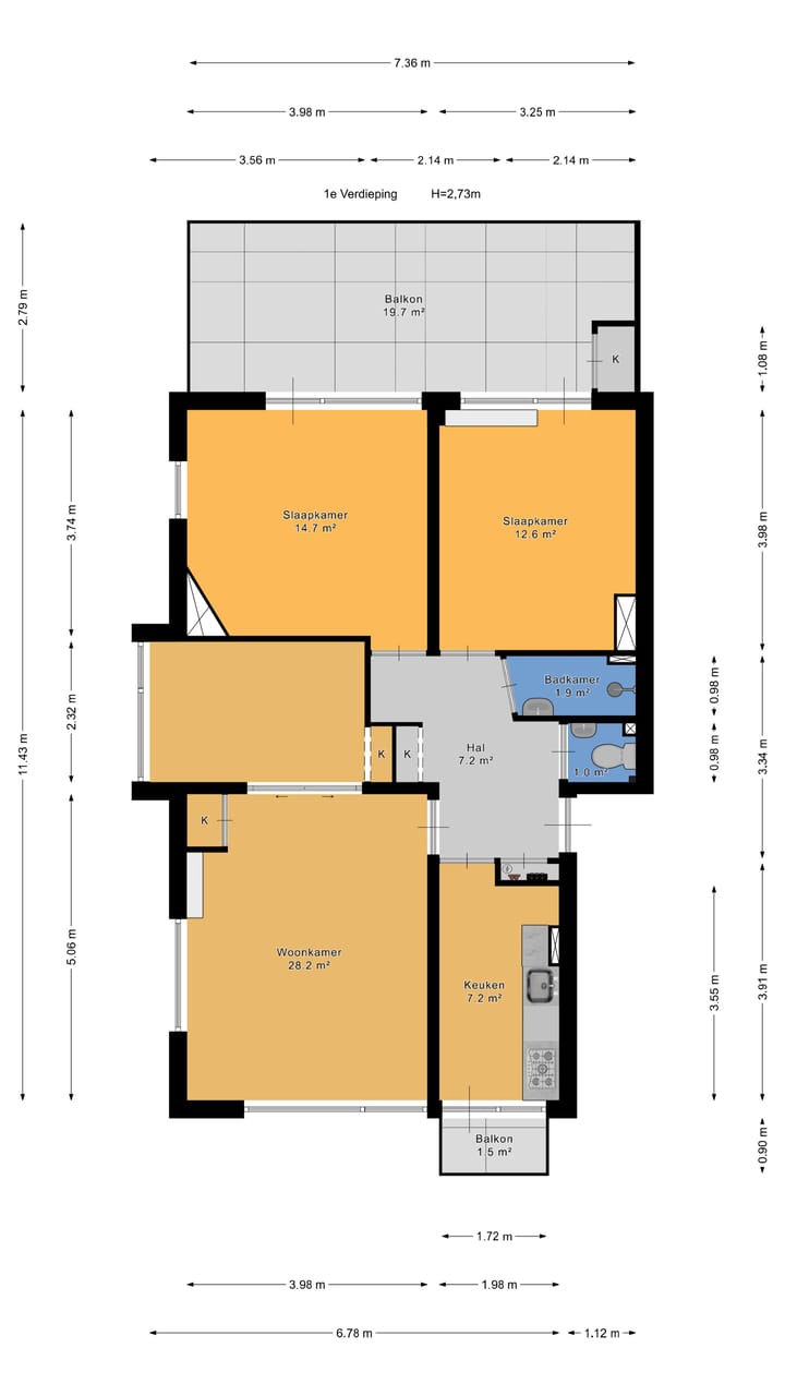 Foto 32 van Theresiastraat 125-A