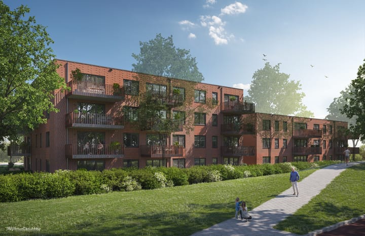 Image of Sonate - Type D Apartment with shared street entrance