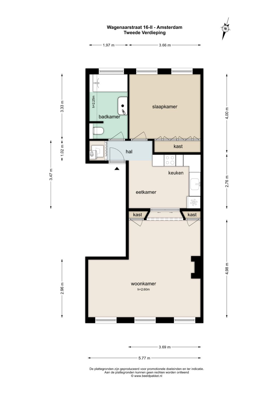 Foto 23 van Wagenaarstraat 16-2