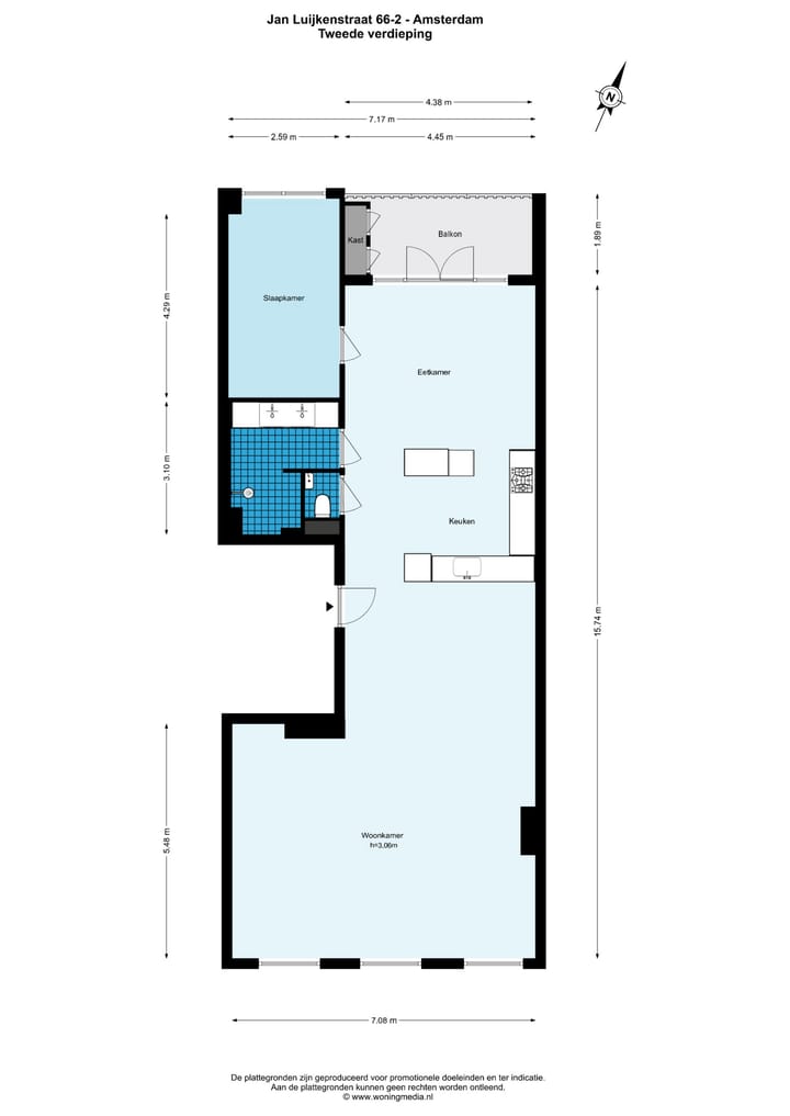 Foto 26 van Jan Luijkenstraat 66-2