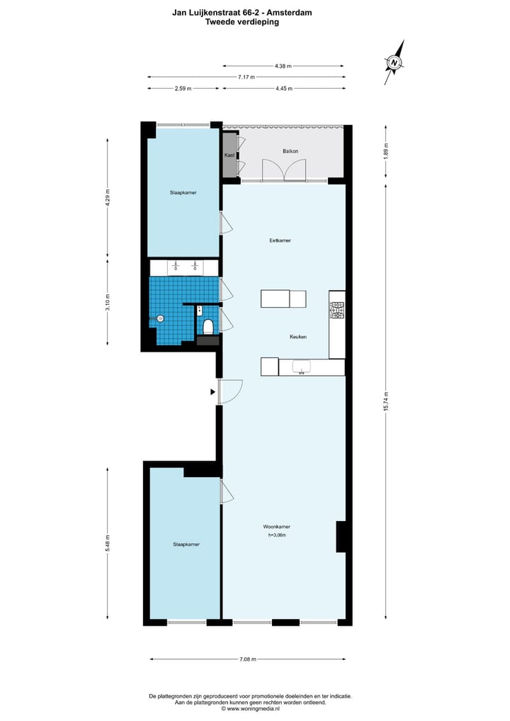 Foto 27 van Jan Luijkenstraat 66-2