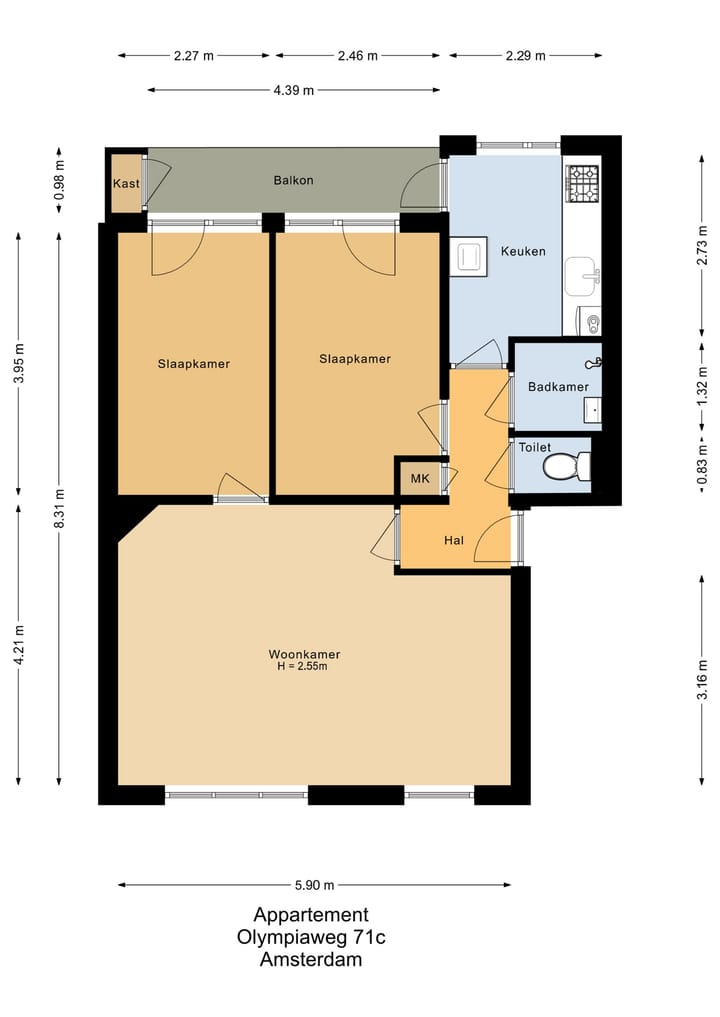 Foto 25 van Olympiaweg 71-C