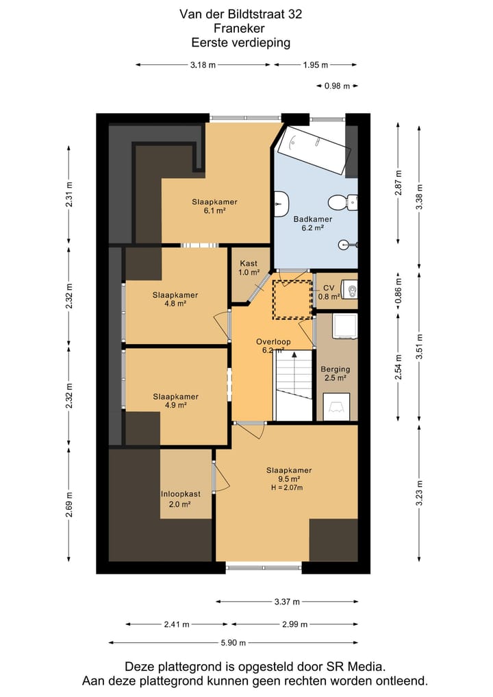 Foto 57 van Van der Bildtstraat 32