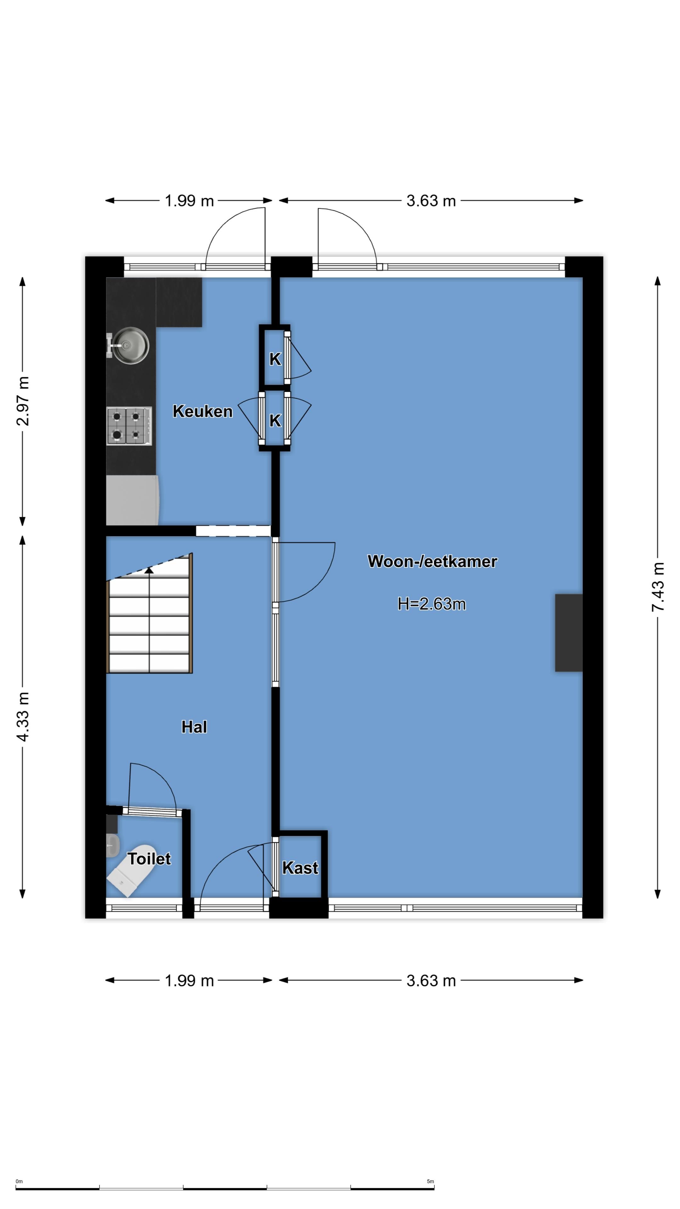 Foto 36 van J.H.Valkenburglaan 22