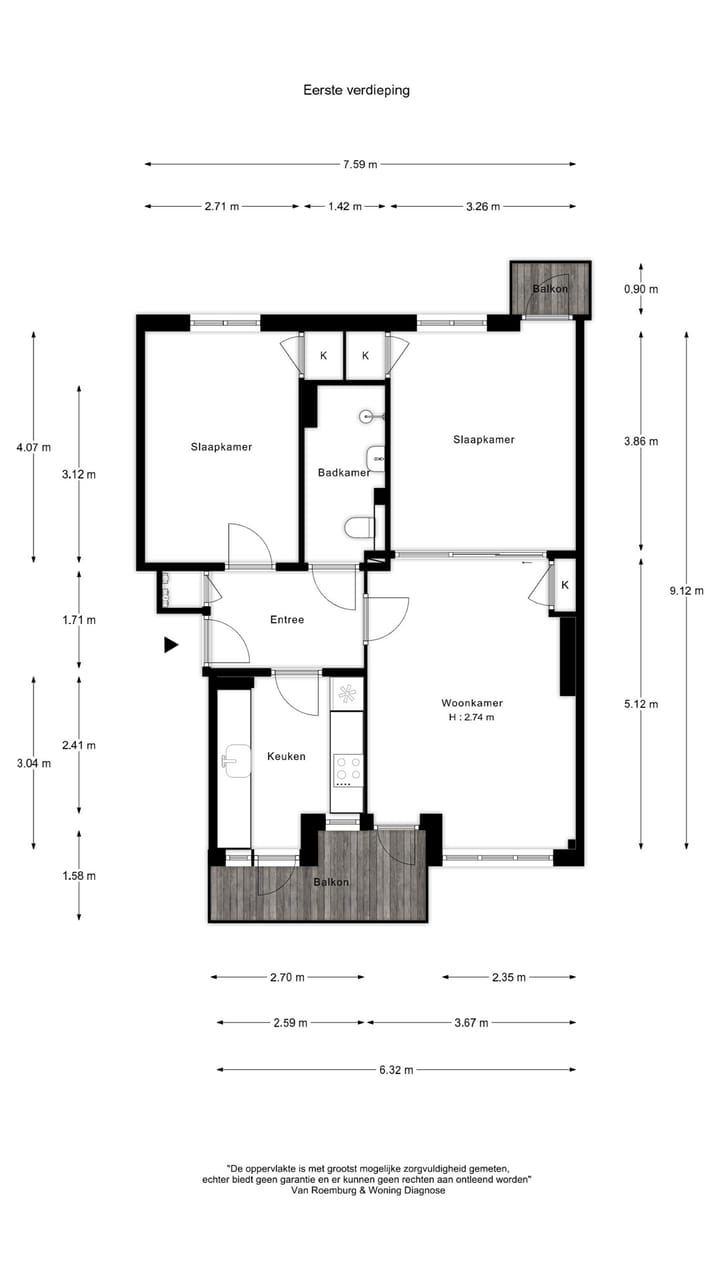 Photo 17 of Hendrik de Bruynstraat 9-1