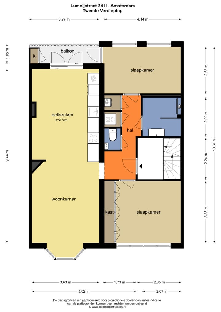 Foto 23 van Lumeijstraat 24-2