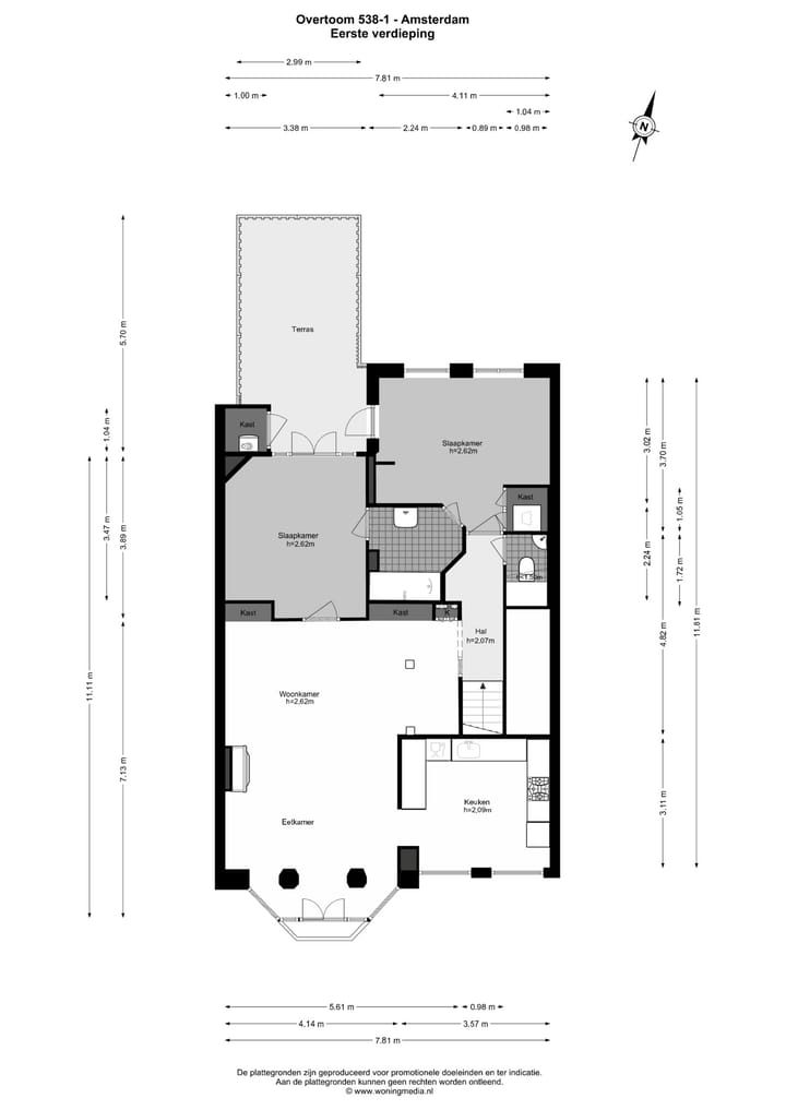 Foto 30 van Overtoom 538-1
