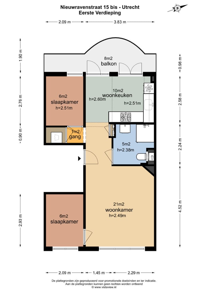 Foto 32 van Nieuwravenstraat 15-BS