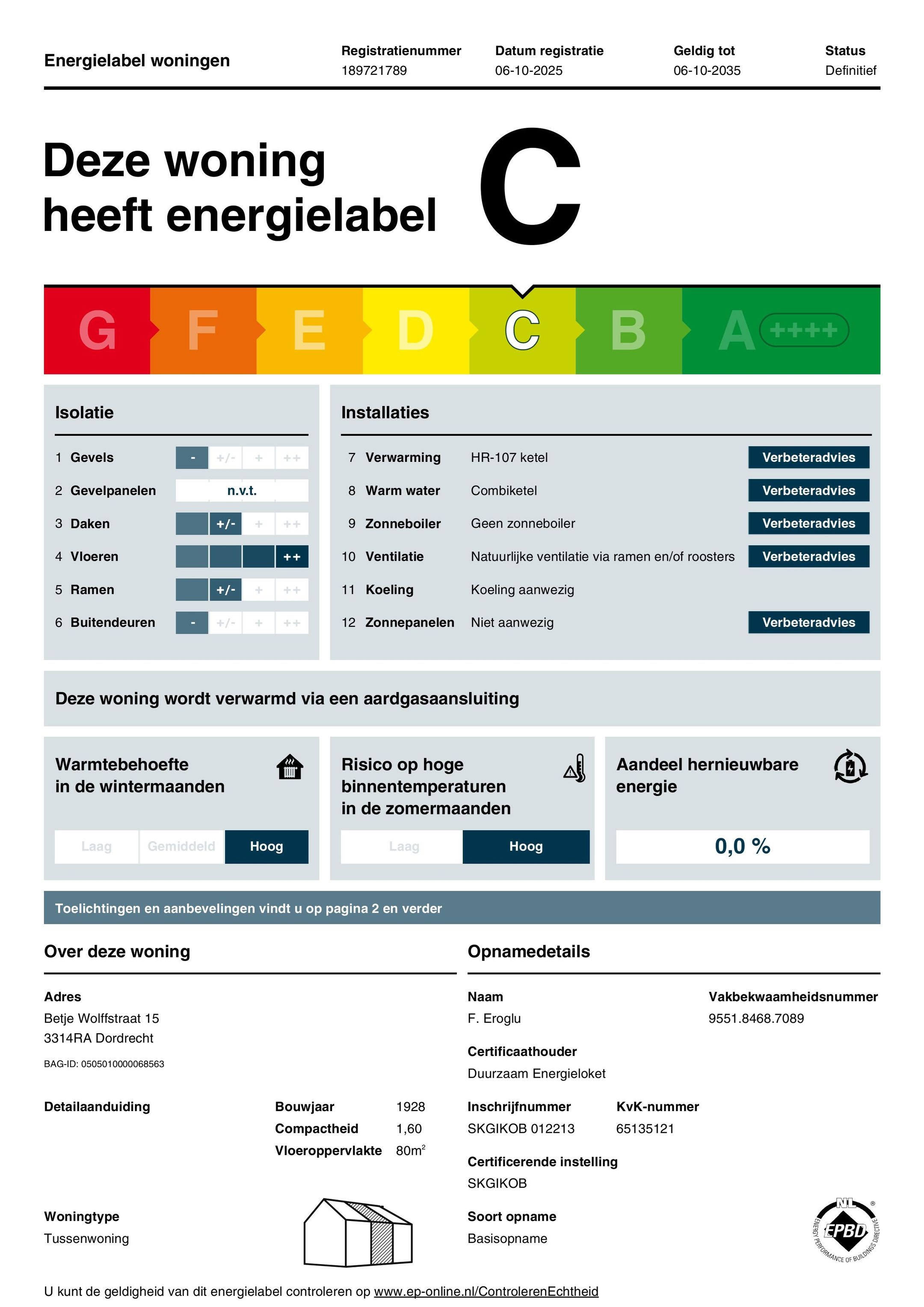 Foto 33 van Betje Wolffstraat 15
