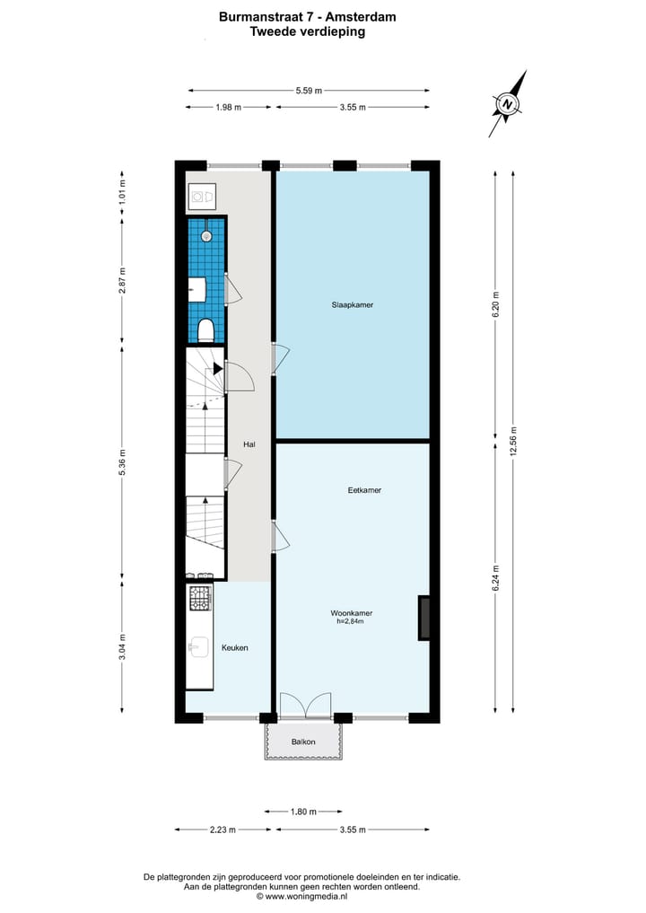 Foto 81 van Burmanstraat 7-O
