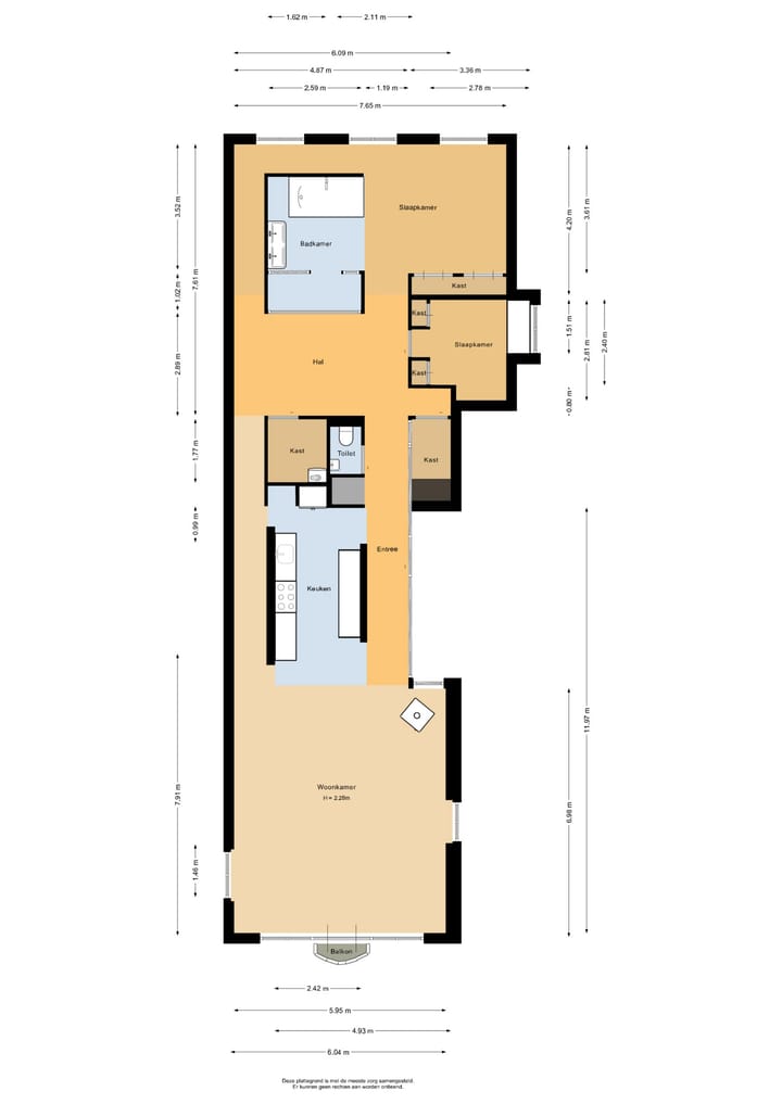 Foto 49 van Willem Beukelszoonstraat 3-B