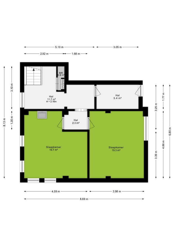 Foto 52 van Bakkeneslaan 5