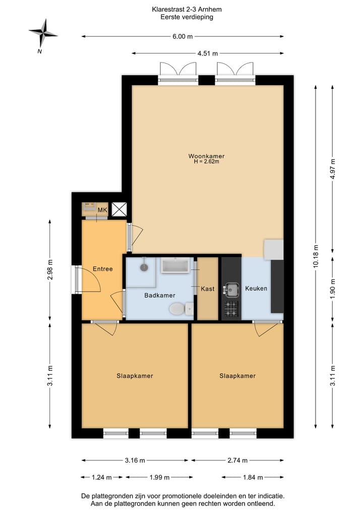 Foto 27 van Klarestraat 2-3