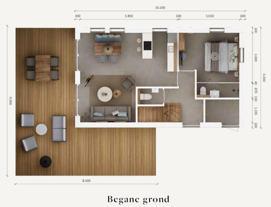 Foto 7 van Exclusive Beach 4 persoons villa (Bouwnr. 574)