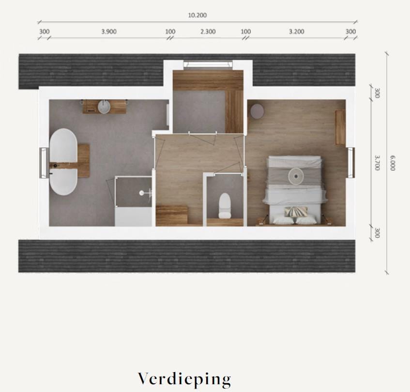 Foto 8 van Exclusive Beach 4 persoons villa (Bouwnr. 574)