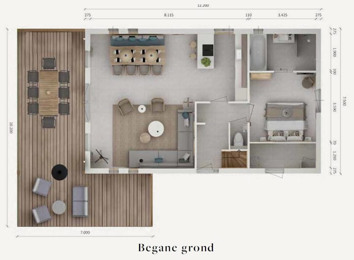 Foto 7 van Exclusive Beach 8 persoons villa (Bouwnr. 523)